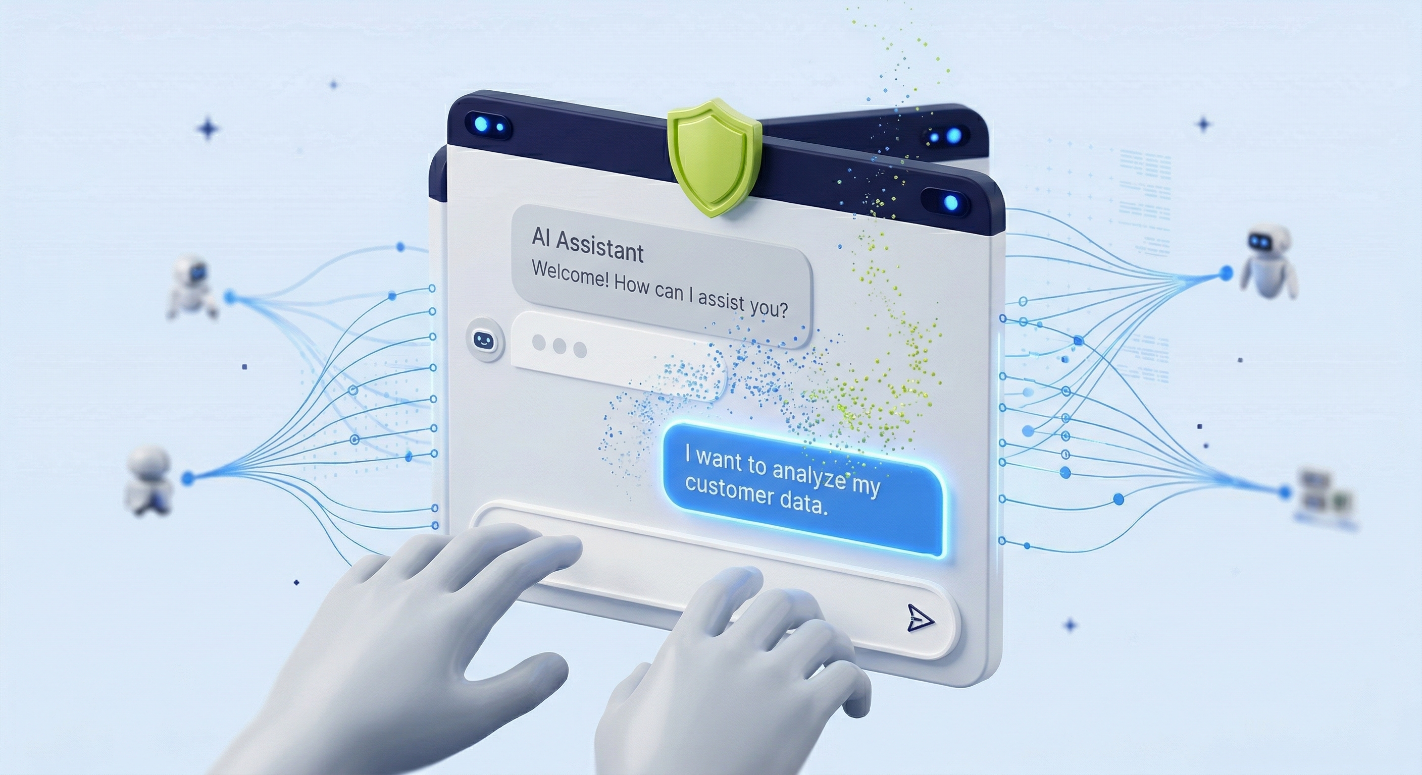 Conversational AI interface